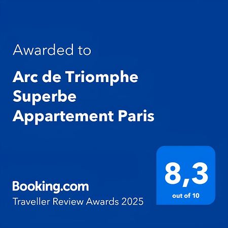 Arc De Triomphe Superbe Appartement Paris Free Netflix Kültér fotó
