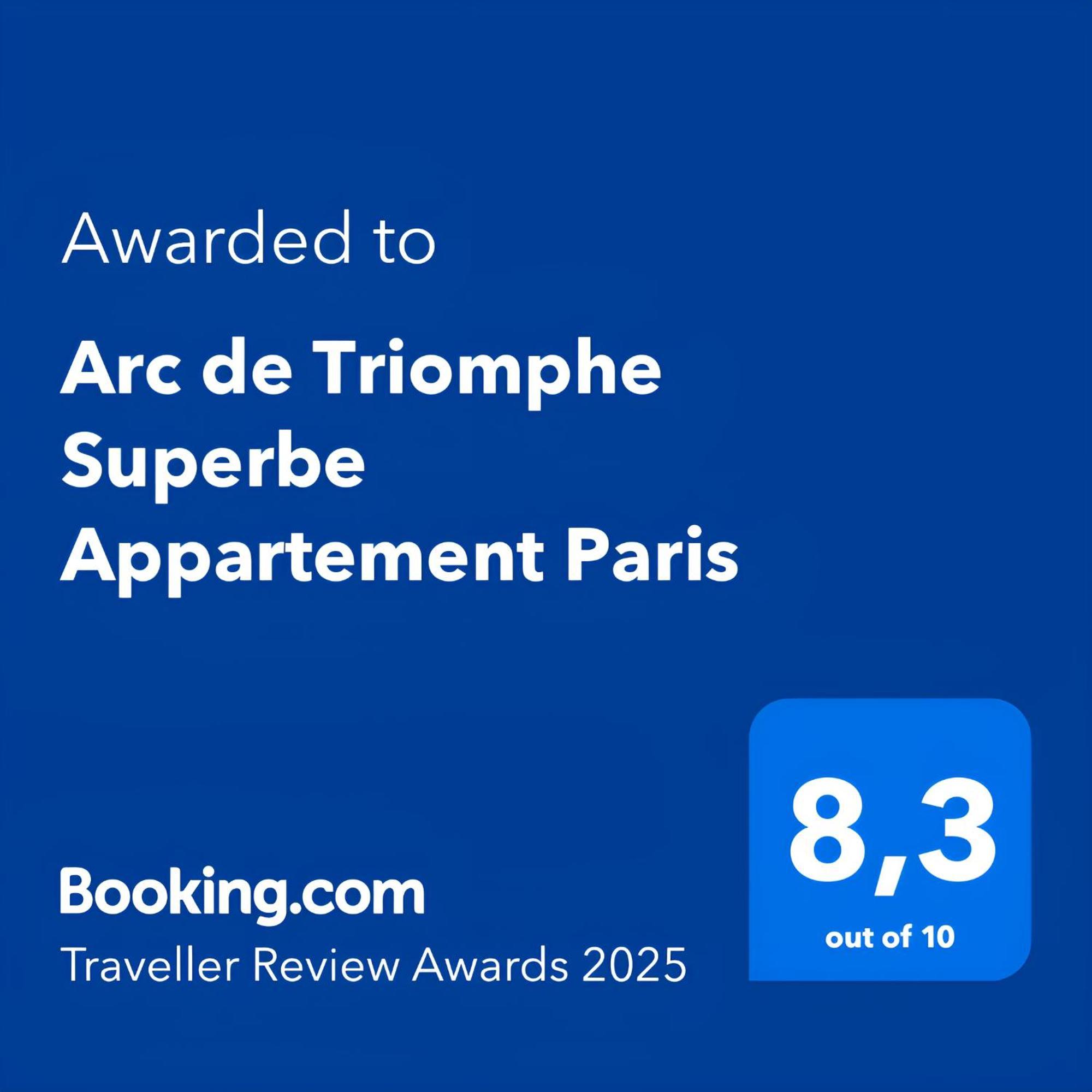 Arc De Triomphe Superbe Appartement Paris Free Netflix Kültér fotó